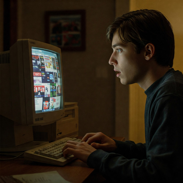 2002年、インターネットとの衝撃的な出会い