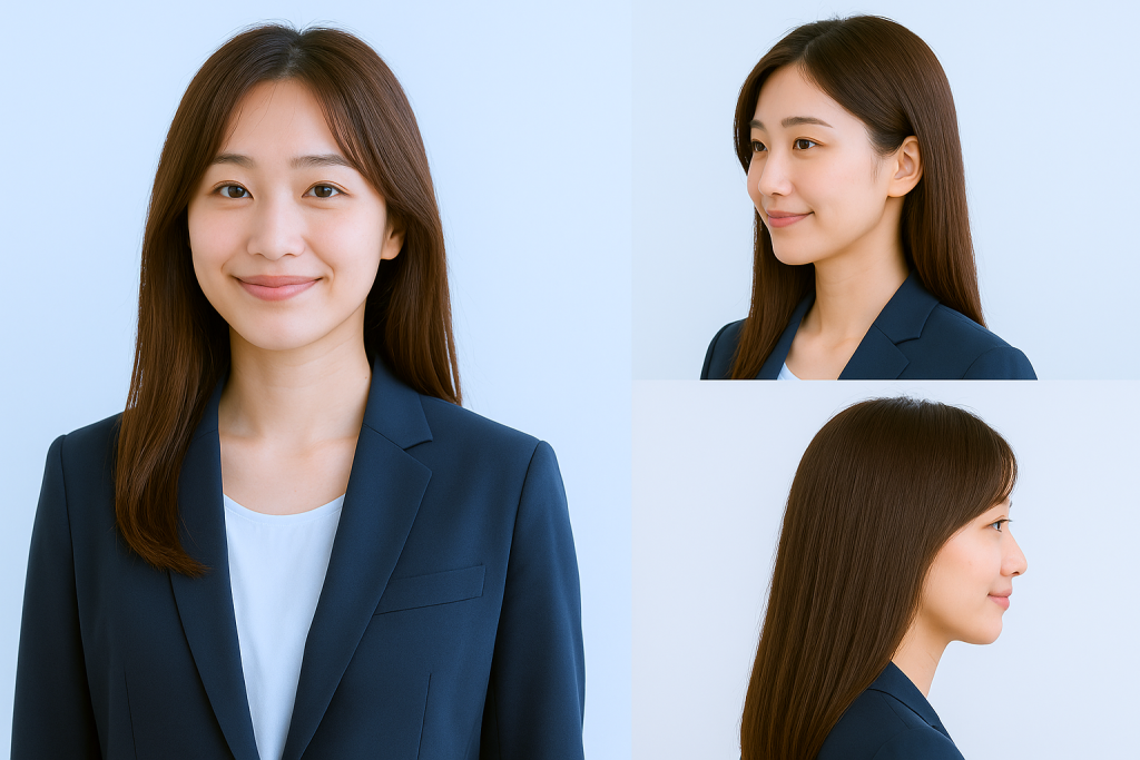 ロングストレート_女性営業
