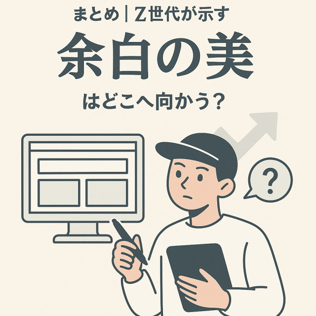 まとめ｜Z世代が示す“余白の美”はどこへ向かう？