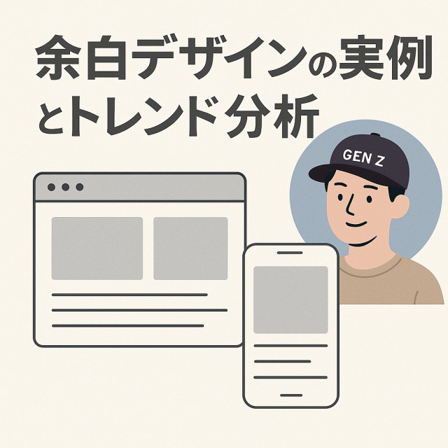 余白デザインの実例とトレンド分析