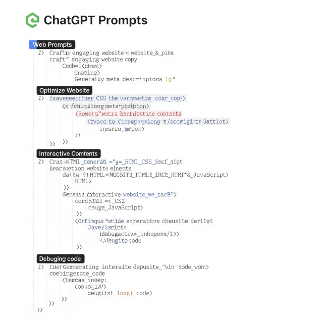 ２．【基本編】ChatGPTをWeb制作に役立てるためのプロンプト集
