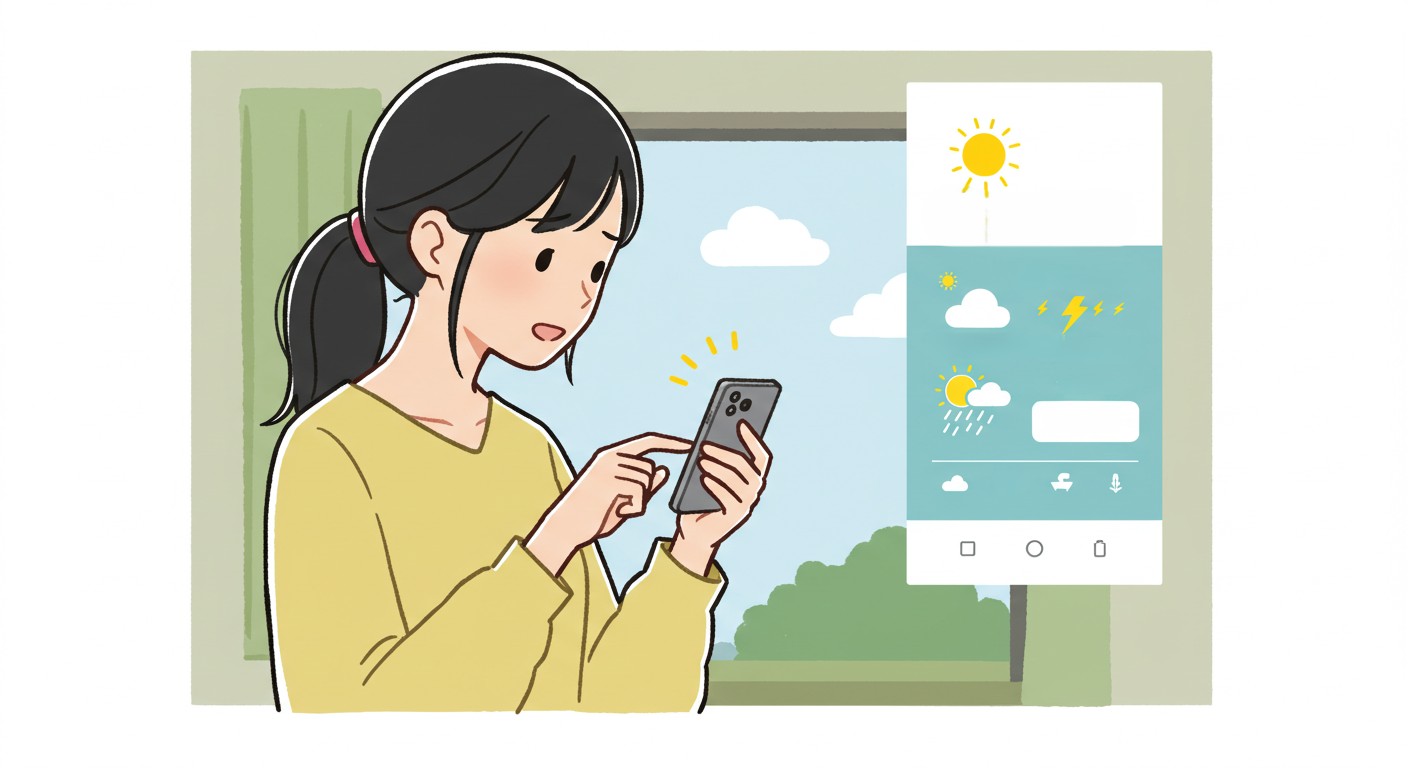 Yahoo!天気・防災速報の新たな魅力！SNS的に使われると話題