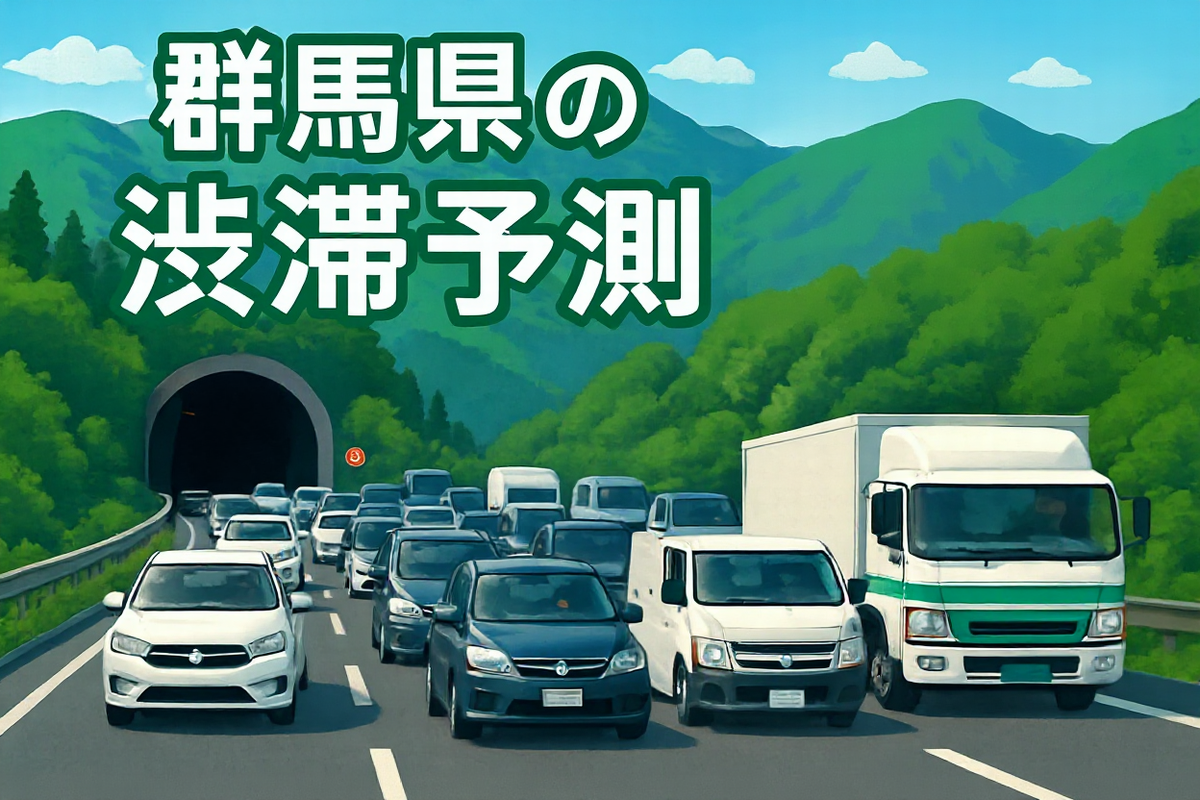 【2025年お盆渋滞予測】群馬の高速はどこが混む？夏休み期間の渋滞について解説！