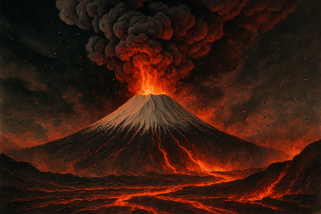 富士山大規模噴火の衝撃：登山経験者が感じた危機とAIで読み解く群馬・長野への影響
