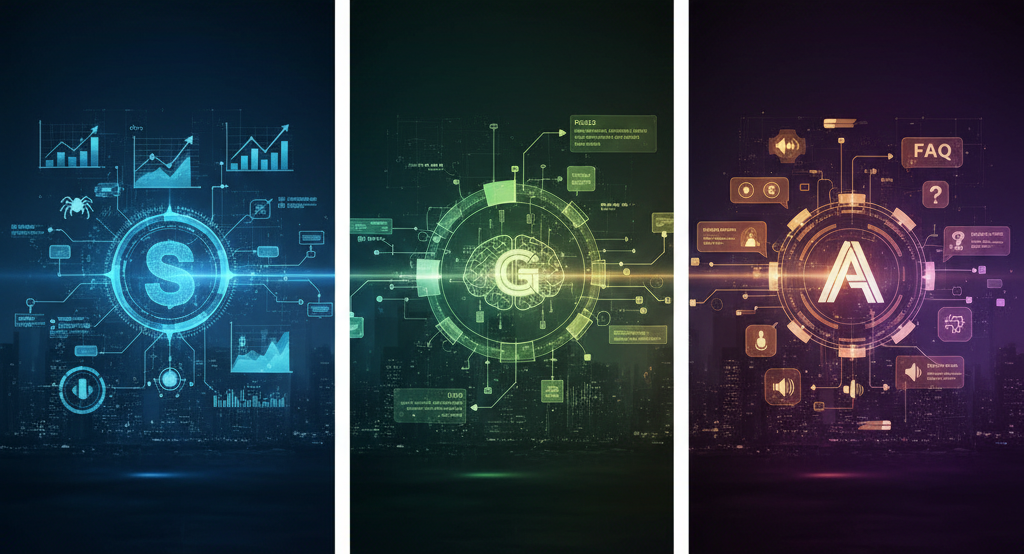 AI時代の新SEO戦略のイメージ