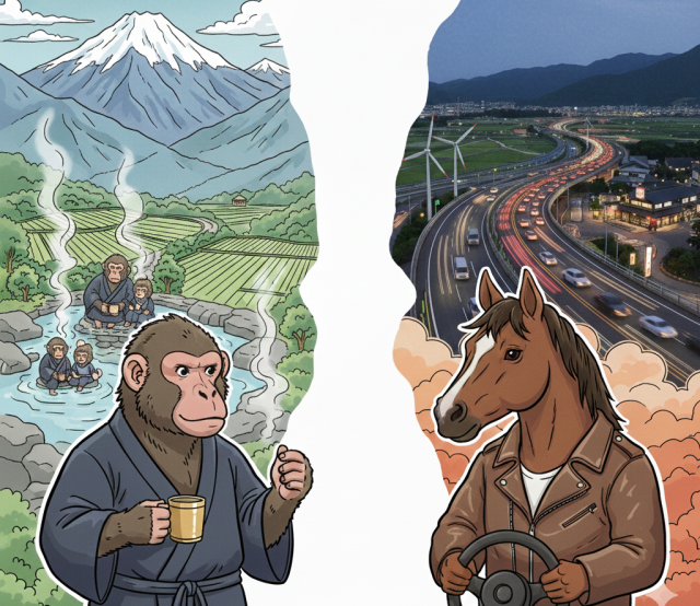 AIに聞いてみた!長野県と群馬県、山が育んだ「県民性」の知られざる違いとは?