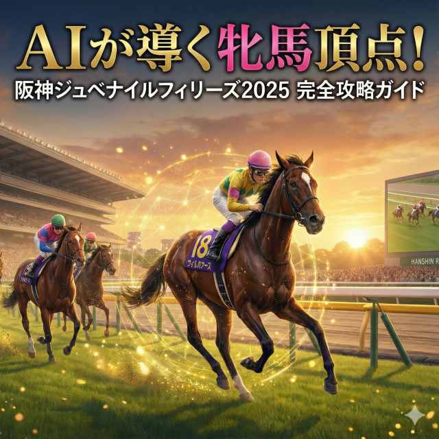🤖AIが導く牝馬頂点!阪神ジュベナイルフィリーズ2025完全攻略ガイド