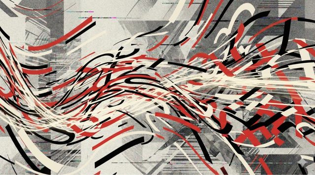 動きのあるキネティック・タイポグラフィのイメージ