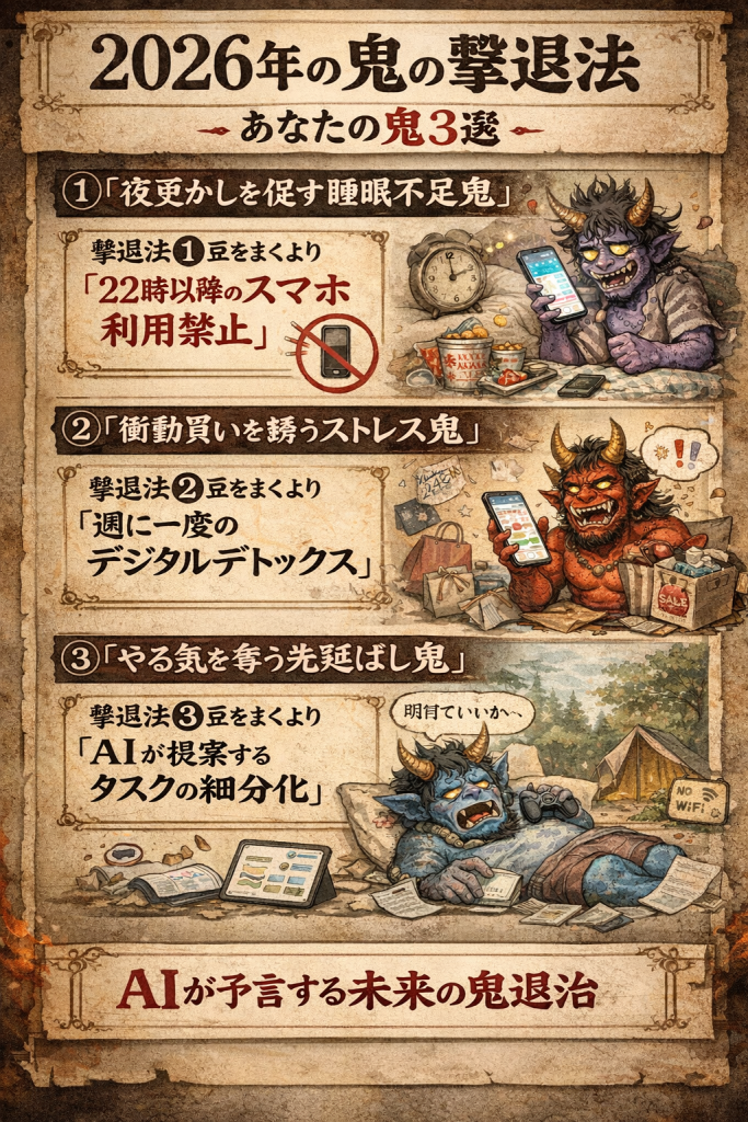 2026年の鬼の撃退法