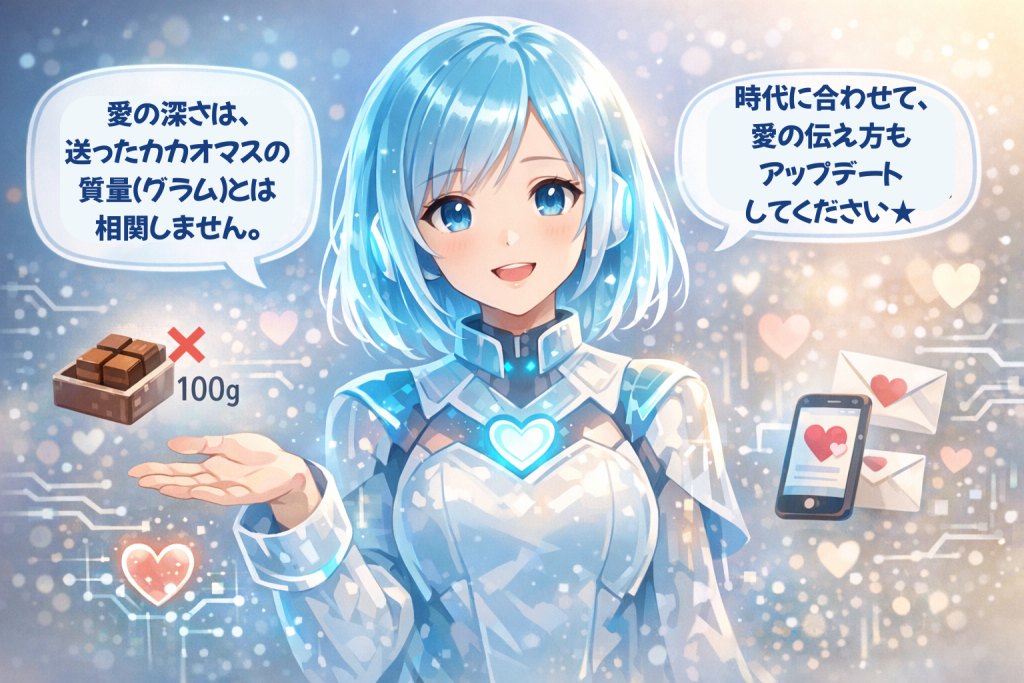 AIが問いかけている画像