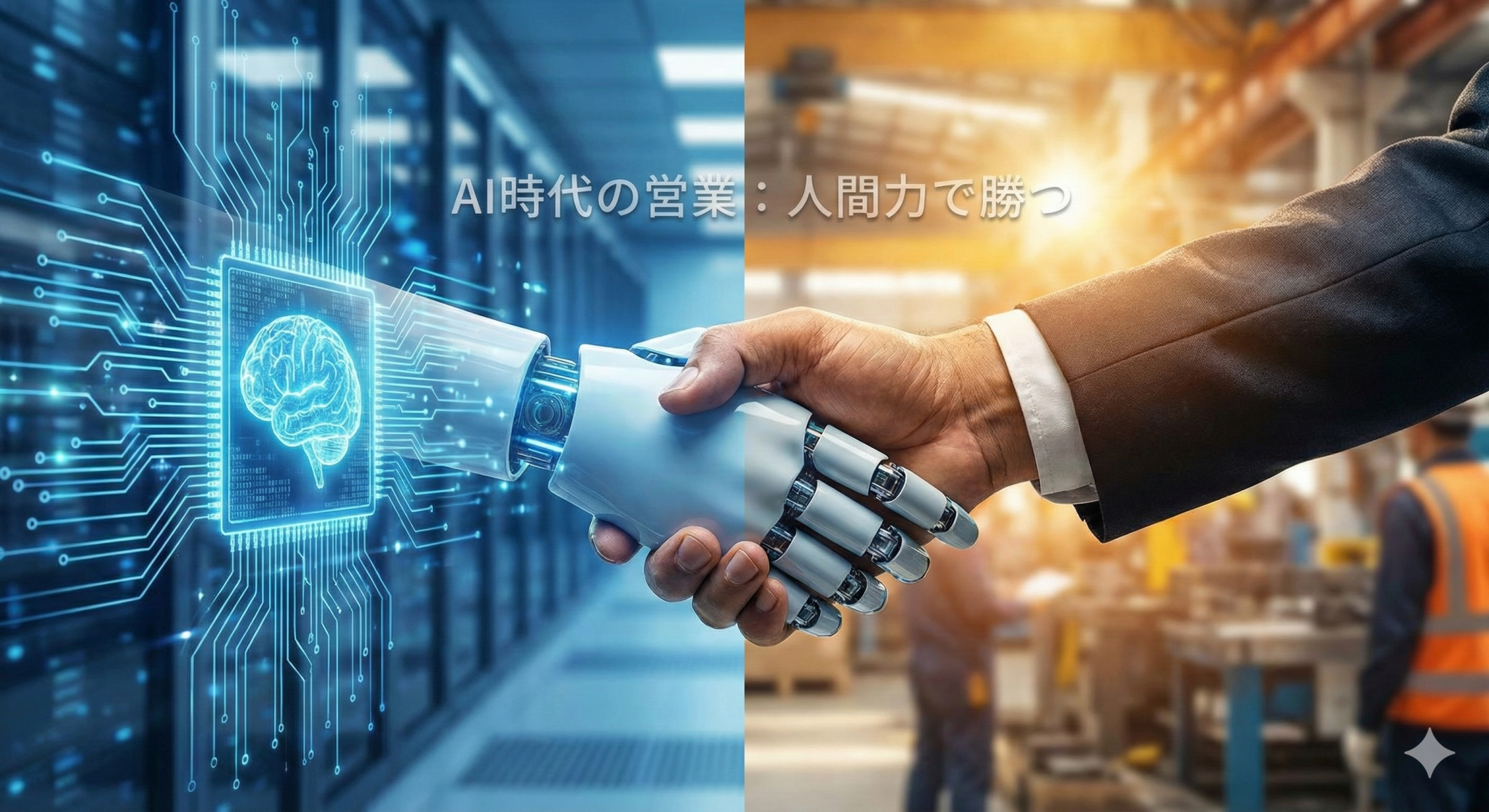 AI時代の営業は「人間力」で勝つ。AIに真似できない信頼構築の極意