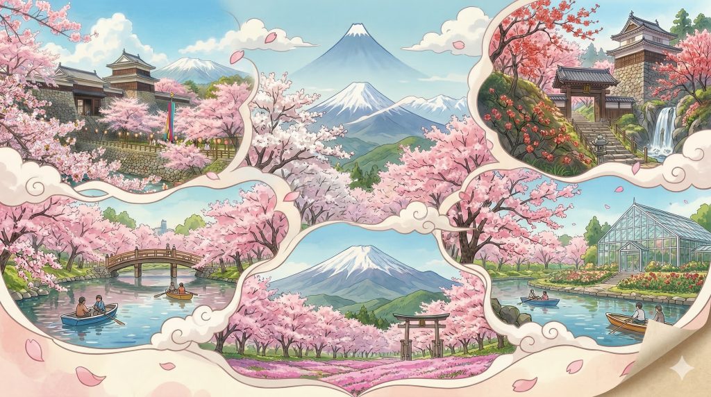 厳選！群馬・長野の人気桜スポット5選