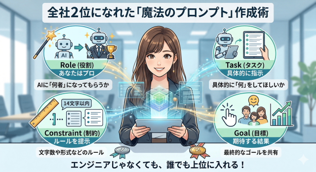 女性がAIプロンプトについて話す様子