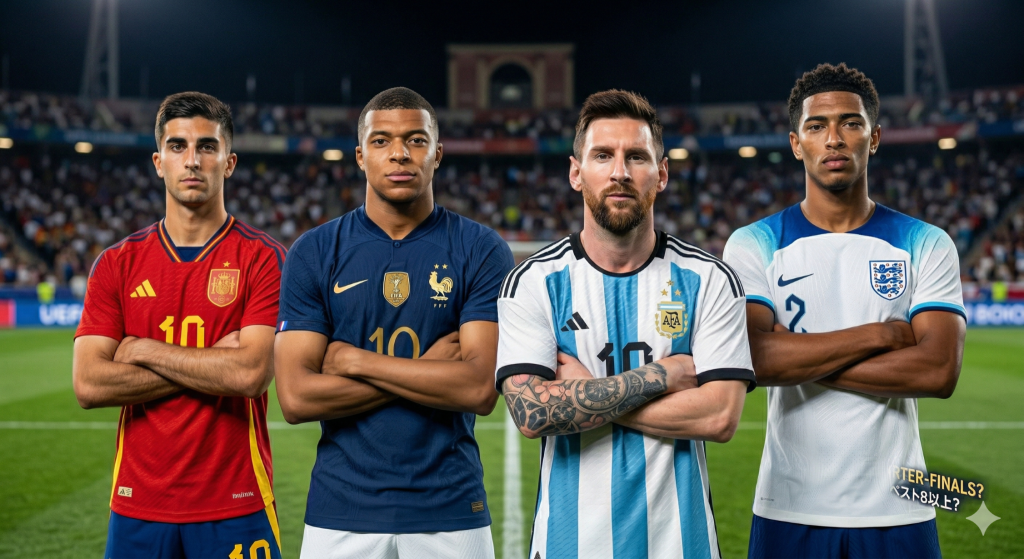 世界のサッカートップ4