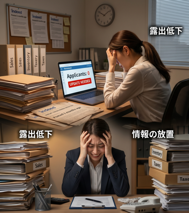 多くの企業が陥る「求人の放置」という悲劇