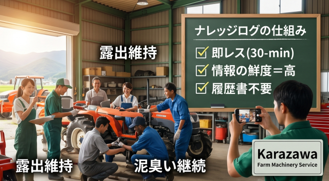 【大公開】長野のど田舎の農機屋が年間900件の応募を獲得した秘密