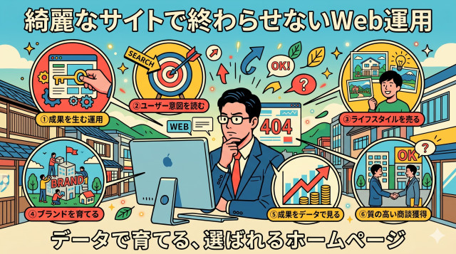 サイト公開後に問い合わせが止まる理由。地方企業のHP運用を成功させる3つのデータ分析